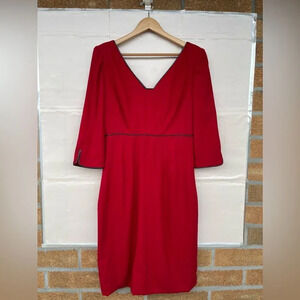 Lourdes Chávez red dress size 10